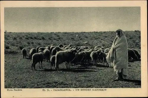 Ak Casablanca Marokko, Un Berger Marocain