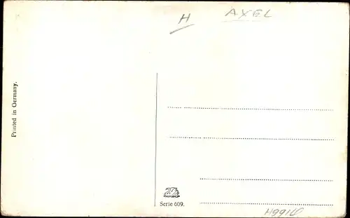 Künstler Ak Gerstenhauer, Johann Georg, Familie in niederländischen Trachten