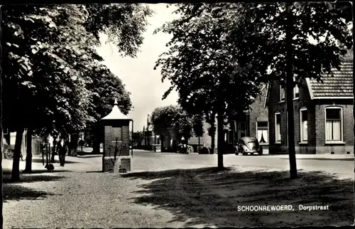 Ak Schoonrewoerd Utrecht Niederlande, Dorpstraat