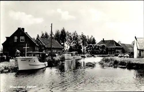 Ak Woerden Utrecht Niederlande, Woerdense Verlaat