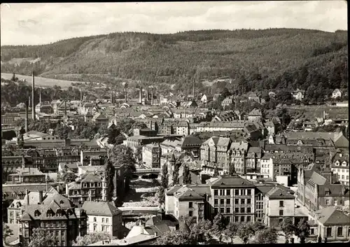 Ak Aue im Erzgebirge Sachsen, Gesamtansicht