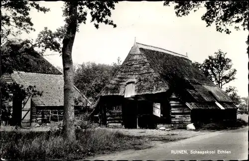 Ak Ruinen Drenthe Niederlande, Schaapskooi Echten