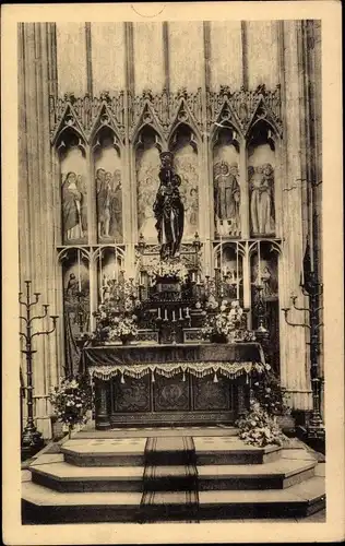 Ak Tongres Tongeren Flandern Limburg, Autel de la Vierge