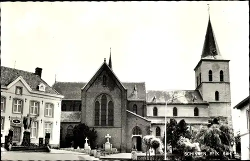 Ak Schinnen Limburg Niederlande, R.K. Kerk
