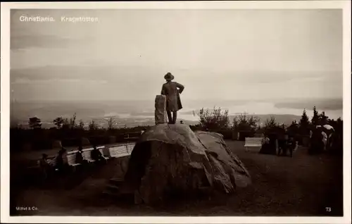 Ak Christiania Oslo Norwegen, Kragstötten
