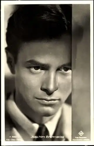 Ak Schauspieler Joachim Brennecke, Portrait, Film Foto Verlag A 3660/1