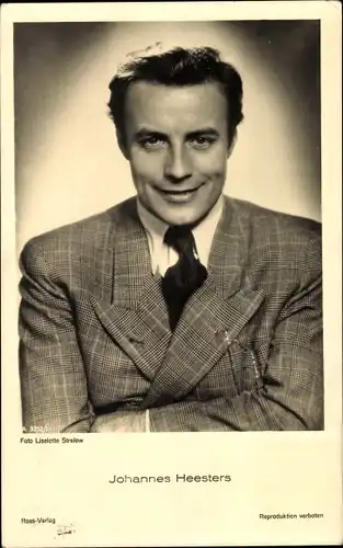 Ak Schauspieler Johannes Heesters, Ross Verlag A 3352 1