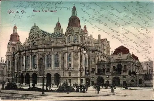 Ak Köln am Rhein, Neues Stadttheater