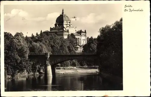 Ak Görlitz in der Lausitz, Ruhmeshalle, Oberlausitzer Gedenkhalle, Kaiser Friedrich Museum