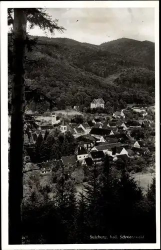 Ak Sulzburg im Markgräflerland Baden Schwarzwald, Teilansicht