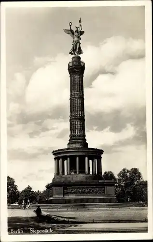 Ak Berlin Tiergarten, Siegessäule