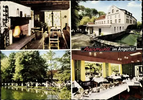 Ak Eggerscheidt Ratingen im Kreis Mettmann, Restaurant Auermühle, Innenansichten