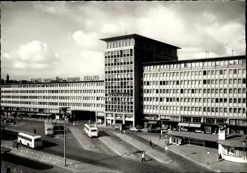 Ak Mönchengladbach, Haus Westland, Busse