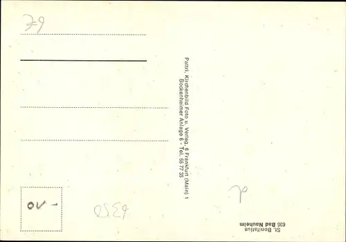 Ak Bad Nauheim in Hessen, Kirche Sankt Bonifatius