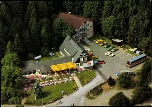 Ak Schulenberg Clausthal Zellerfeld im Oberharz, Restaurant Cafe Hotel Das Tanneck