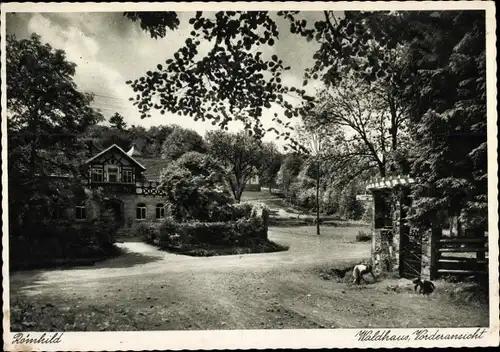 Ak Römhild in Thüringen, Waldhaus