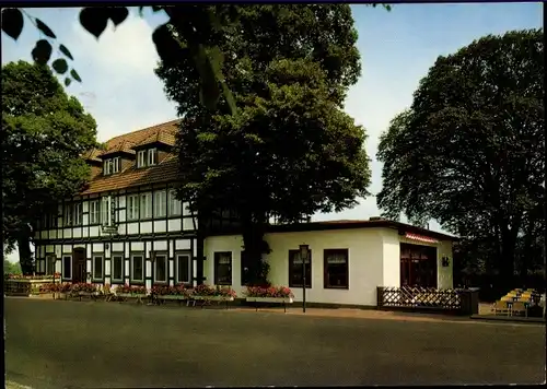 Ak Leckermühle Bohmte in Niedersachsen, Gasthof Zu den drei Linden