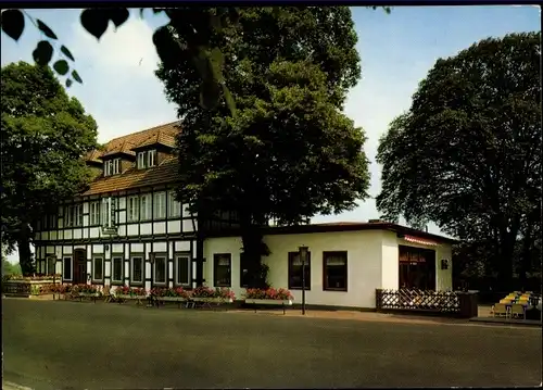 Ak Leckermühle Bohmte in Niedersachsen, Gasthof Zu den drei Linden