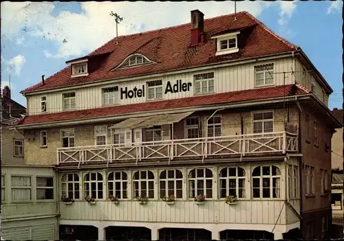 Ak Sankt Georgen im Schwarzwald, Hotel Adler
