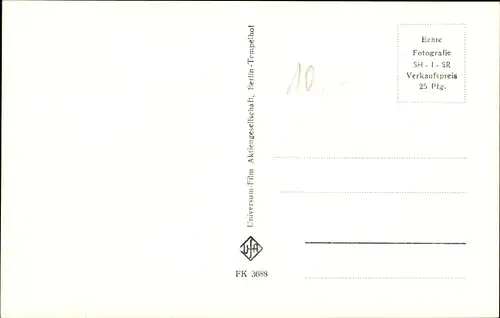 Ak Schauspieler Claus Biederstaedt, Portrait, Autogramm