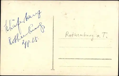 Foto Ak Rothenburg ob der Tauber Mittelfranken, Schäfertanz 1925