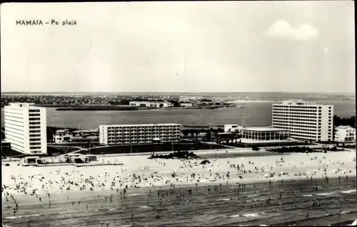 Ak Mamaia Constanța Konstanza Rumänien, Pe plaja, Strand