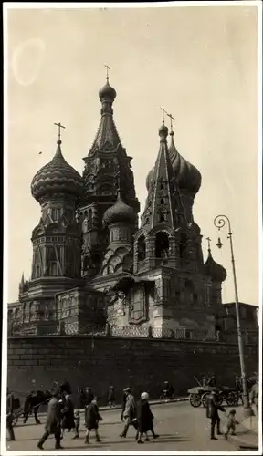 Foto Ak Moskau Russland, Basilius-Kathedrale