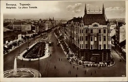 Ak Beograd Belgrad Serbien, Terazije