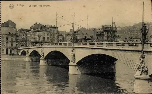 Ak Liège Lüttich Wallonien, Le Pont des Arches