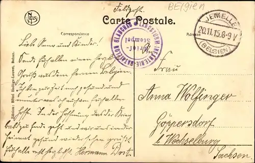 Ak Bohan Vresse sur Semois Wallonien Nanur, Panorama