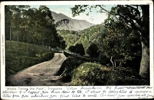 Ak Trossachs Schottland, Where Twines the Path