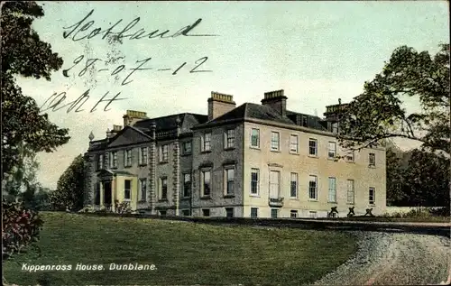 Ak Dunblane Schottland, Kippenross House