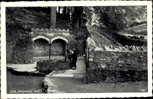 Ak Upwey Dorset England, The Wishing Well