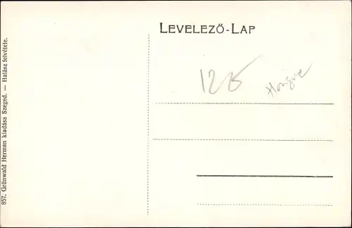 Ak Ujszeged Szeged Ungarn, Arpad olibon