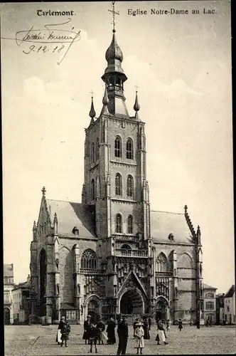 Ak Tirlemont Flämisch Brabant Flandern, Église Notre Dame au Lac