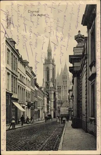 Ak Tournai Wallonien Hennegau, Le Beffroi