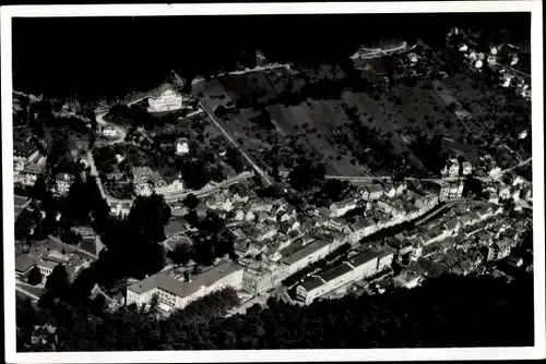 Foto Bad Wildbad im Schwarzwald, Fliegeraufnahme 1936