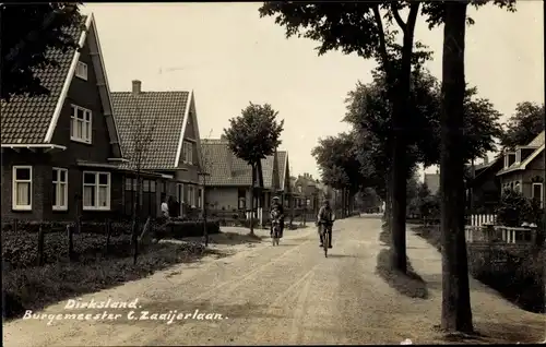 Ak Dirksland Südholland, Burgemeester C. Zaaijerlaan