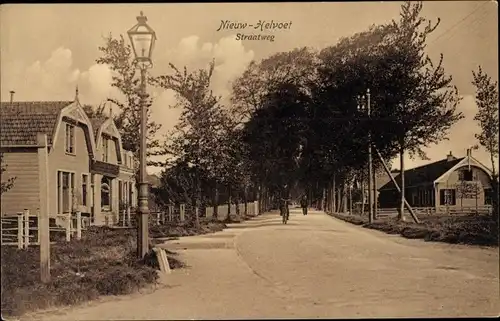 Ak Nieuw Helvoet Hellevoetsluis Südholland, Straatweg