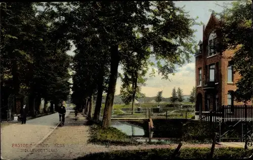 Ak Hellevoetsluis Südholland, Pastorie Geref. Kerk