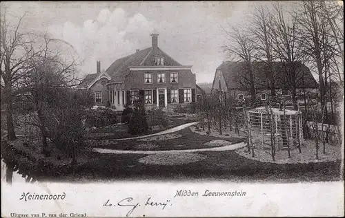 Ak Heinenoord Südholland, Midden Leeuwenstein