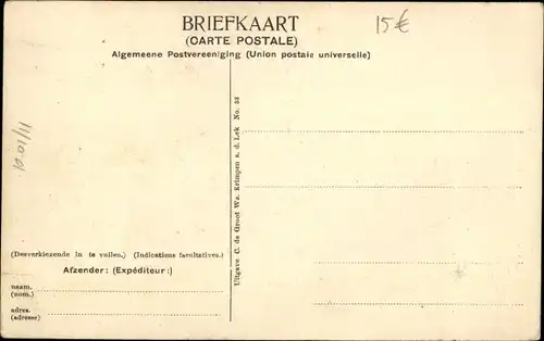 Ak Krimpen aan de Lek Südholland, Stoomhoutzagery