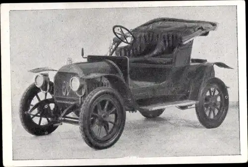 Sammelbild Das Kraftfahrzeug Nr. 53, Opel Doktorwagen, Baujahr 1909