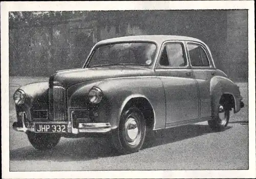 Sammelbild Das Kraftfahrzeug Nr. 127, Humber Hawk, Baujahr 1951