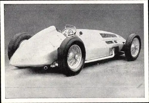 Sammelbild Das Kraftfahrzeug Nr. 67, 3-Liter-Mercedes-Benz-Rennwagen