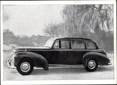 Sammelbild Das Kraftfahrzeug Nr. 119, Humber Pullman, Baujahr 1950