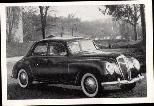 Sammelbild Das Kraftfahrzeug Nr. 168, Lancia Aurelia B21, Baujahr 1951