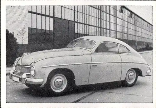 Sammelbild Das Kraftfahrzeug Nr. 47, Borgward Hansa 1500, Baujahr 1951