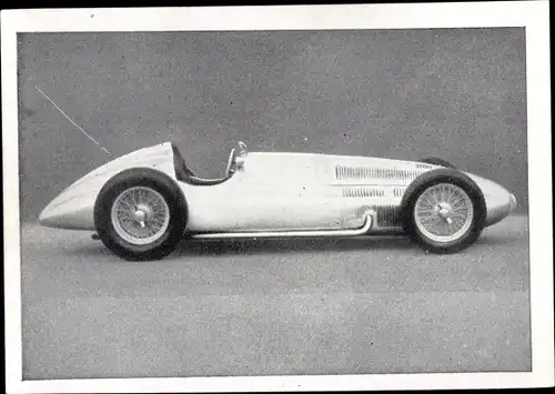 Sammelbild Das Kraftfahrzeug Nr. 66, 3-Liter-Mercedes-Benz-Rennwagen