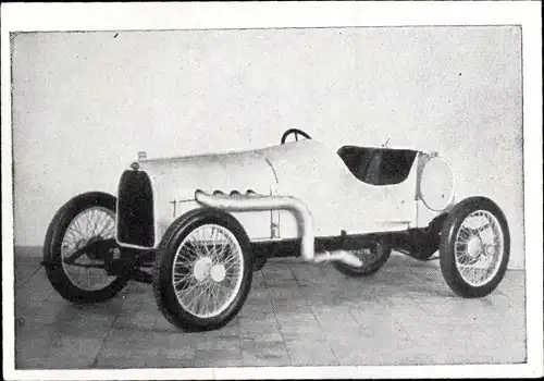Sammelbild Das Kraftfahrzeug Nr. 42, Opel-Rennwagen, Baujahr 1913